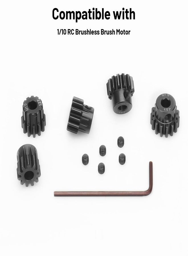 daitoku M1 Pinion Gear Sets 11T 12T 13T 14T 15T, daitoku 5mm Shaft Motor Gears RC Pinion Gears with Hex Key for 1/8 1/10 RC Brushless Brush Motor Trucks Buggy - Image 4